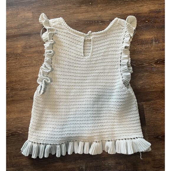 Zara Light Blue Large Women’s Knit Top - Picture 2 of 4